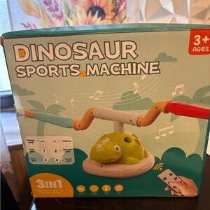 Dinosaur Sports Machine Ride-On Toy - Green